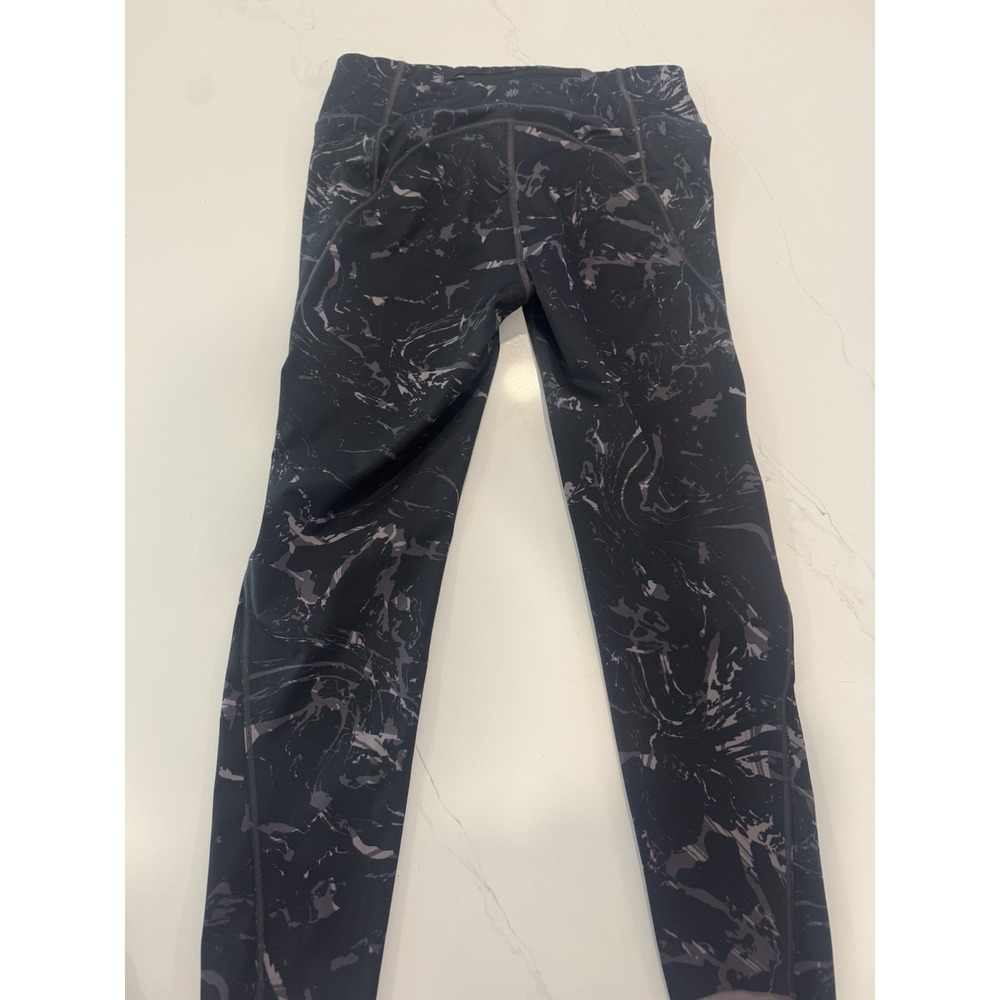 Athleta Leggings Women's Medium Zipper Pocket - Picture 6 of 7